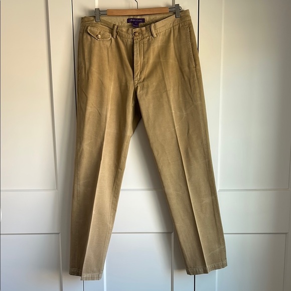 Ralph Lauren Purple Label Khaki Pants | 12 - Picture 5 of 7
